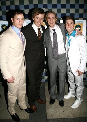 Andrew C. Call, Steven Booth, Adam Halpin and Jesse JP Johnson @ BroadwayWorld Andrew C. Call, Steven Booth, Adam Halpin and Jesse JP Johnson Photo
