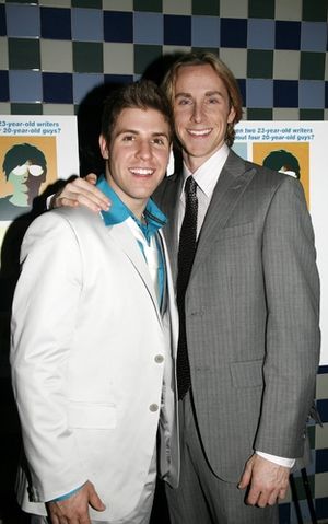 Jesse JP Johnson and Adam Halpin @ BroadwayWorld Jesse JP Johnson and Adam Halpin Photo
