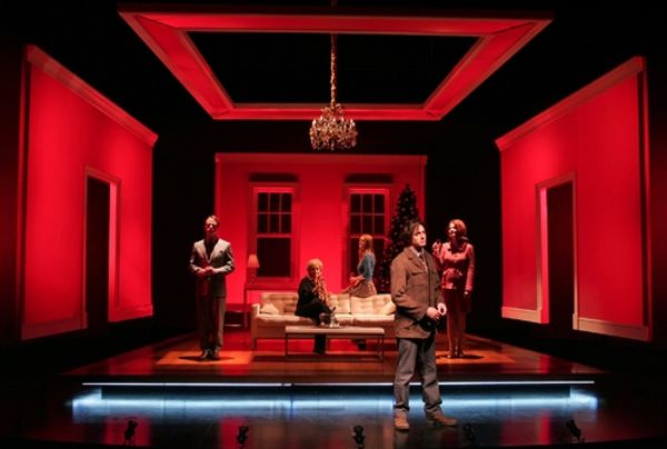 (l. to r.) T. Scott Cunningham, Cynthia Harris, Marin Ireland, Reg Rogers and Carolin Photo