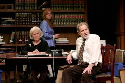 Barbara Tarbuck, Sarah Rafferty and Robert Foxworth in the 2008 PPF workshop of Sharr Photo