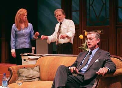  	 Sarah Rafferty, Robert Foxworth and Robert Curtis Brown in the 2008 PPF workshop o Photo