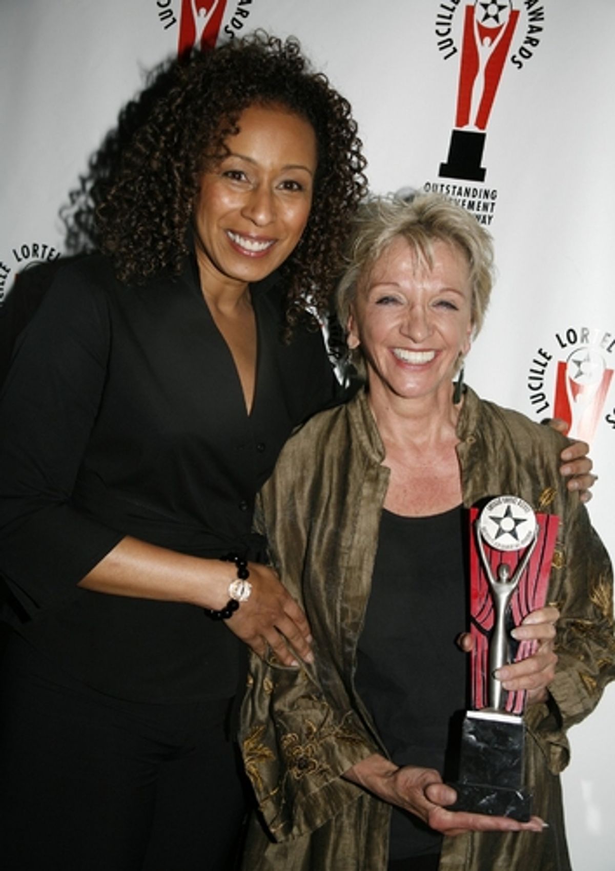 Tamara Tuni and Elizabeth Franz at 