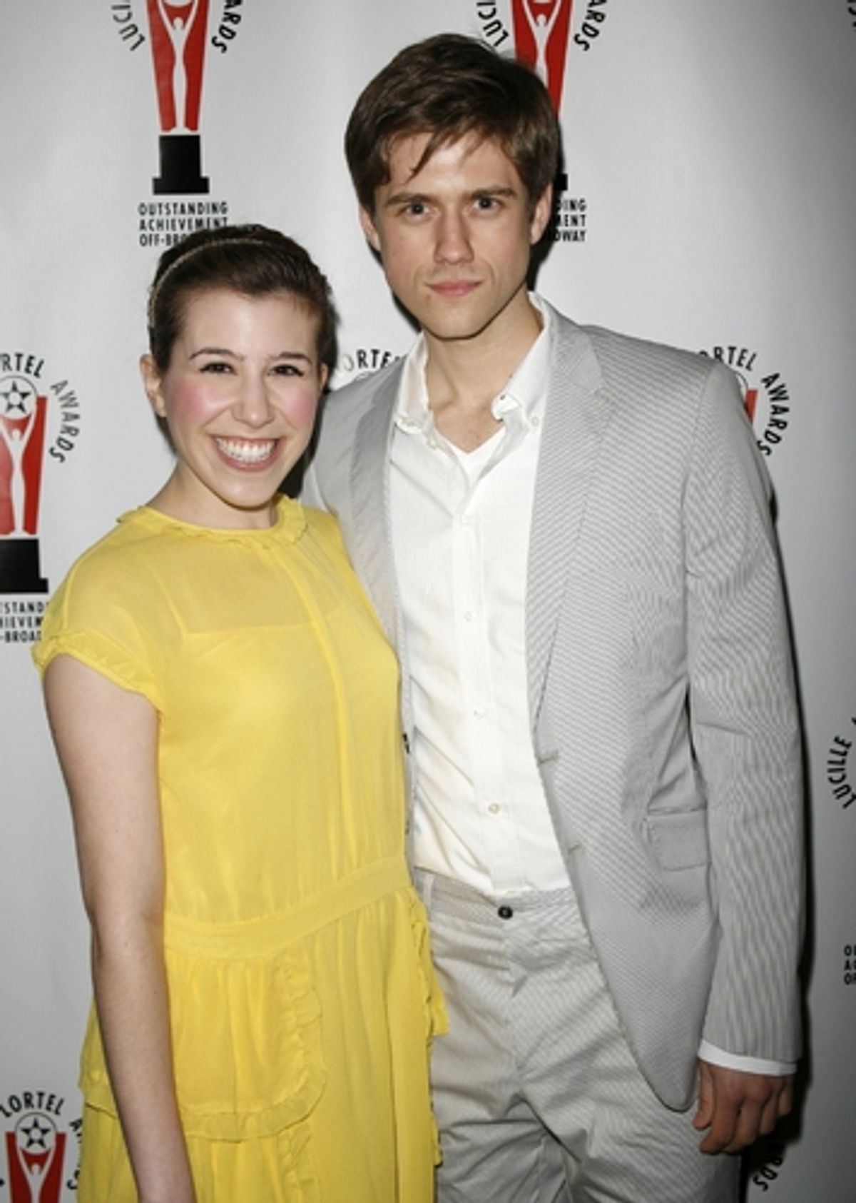 Aaron Tveit and Jacqui Polk at 