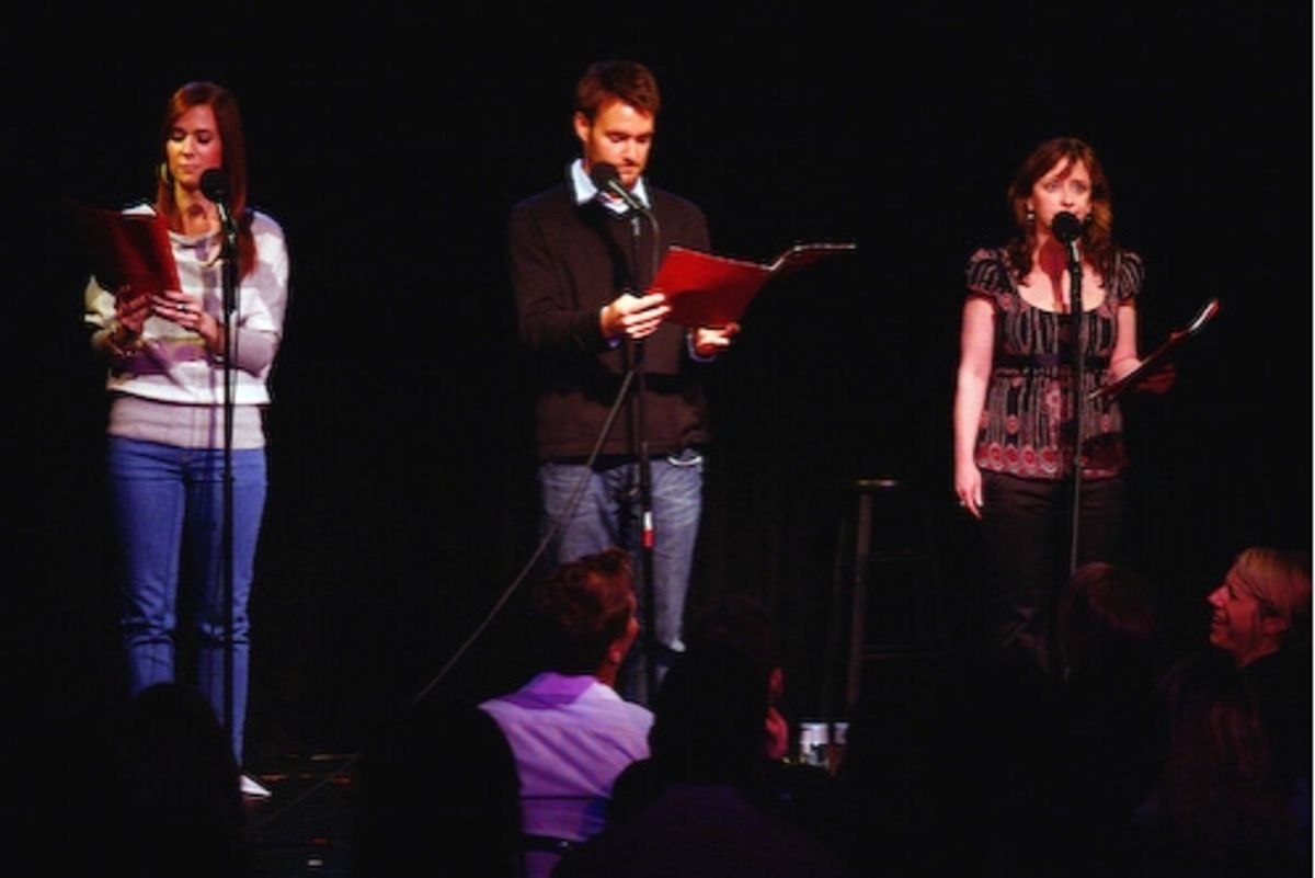 Kristen Wiig, Will Forte, and Rachel Dratch at 'Celeb Autobiography'  Welcomes Forte and Shepherd