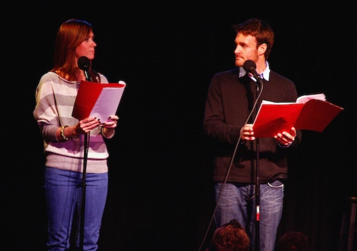 Kristen Wiig and Will Forte at 'Celeb Autobiography'  Welcomes Forte and Shepherd