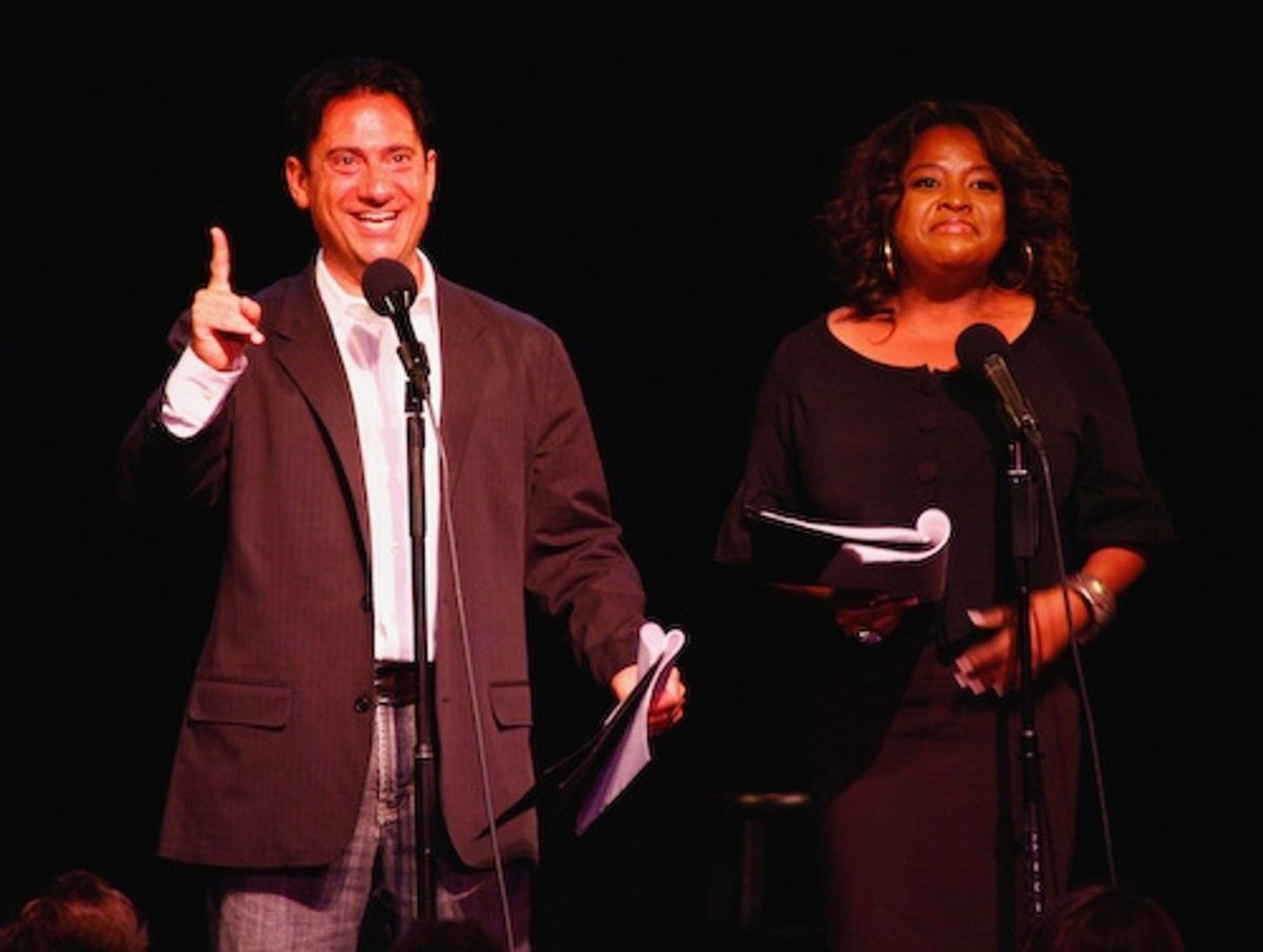 Eugene Pack and Sherri Shepherd at 'Celeb Autobiography'  Welcomes Forte and Shepherd