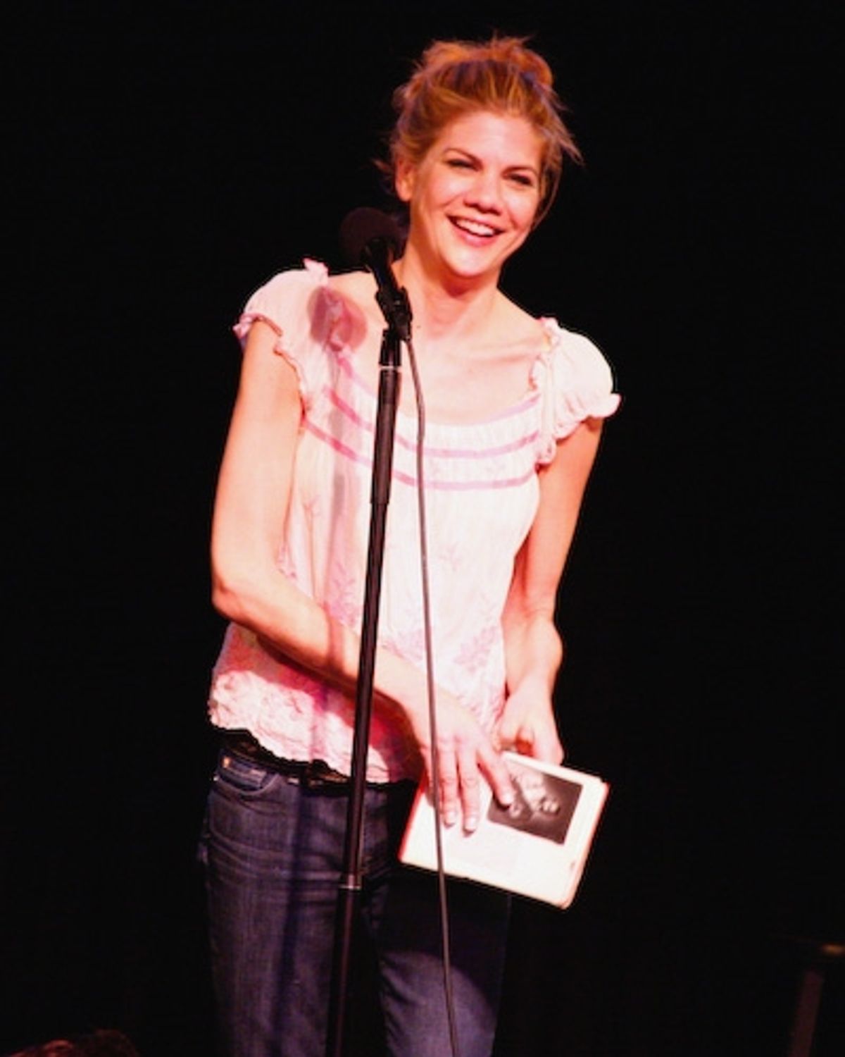Kristen Johnston at 'Celeb Autobiography'  Welcomes Forte and Shepherd