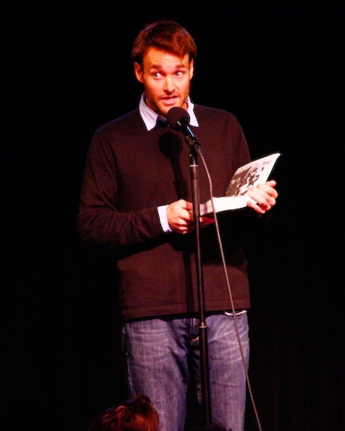 Will Forte at 'Celeb Autobiography'  Welcomes Forte and Shepherd