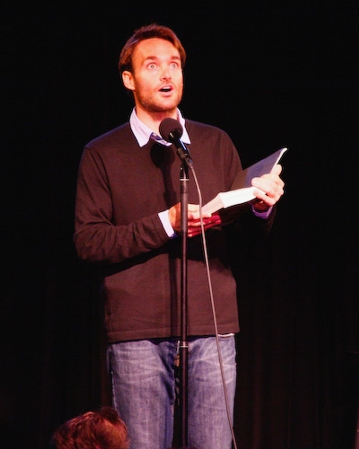Will Forte at 'Celeb Autobiography'  Welcomes Forte and Shepherd