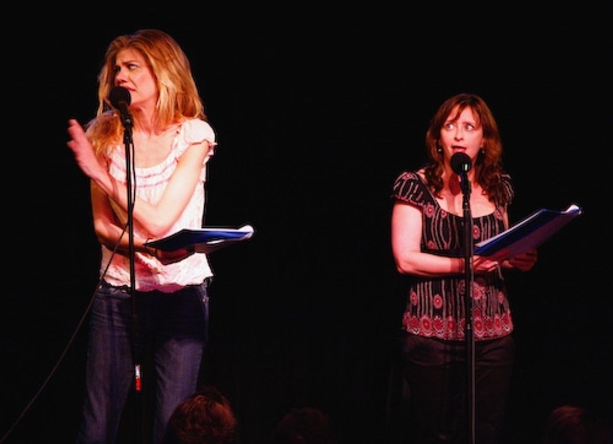 Kristen Johnston and Rachel Dratch at 'Celeb Autobiography'  Welcomes Forte and Shepherd
