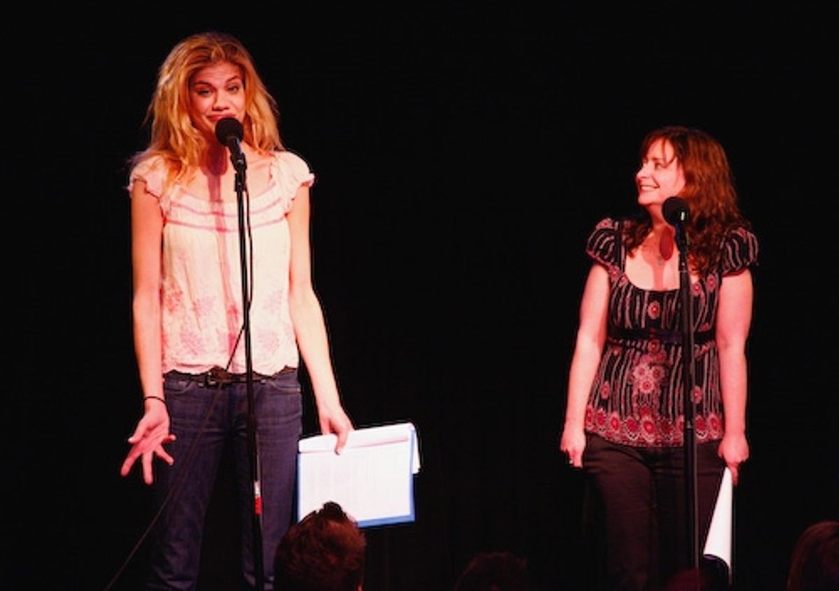 Kristen Johnston and Rachel Dratch at 'Celeb Autobiography'  Welcomes Forte and Shepherd
