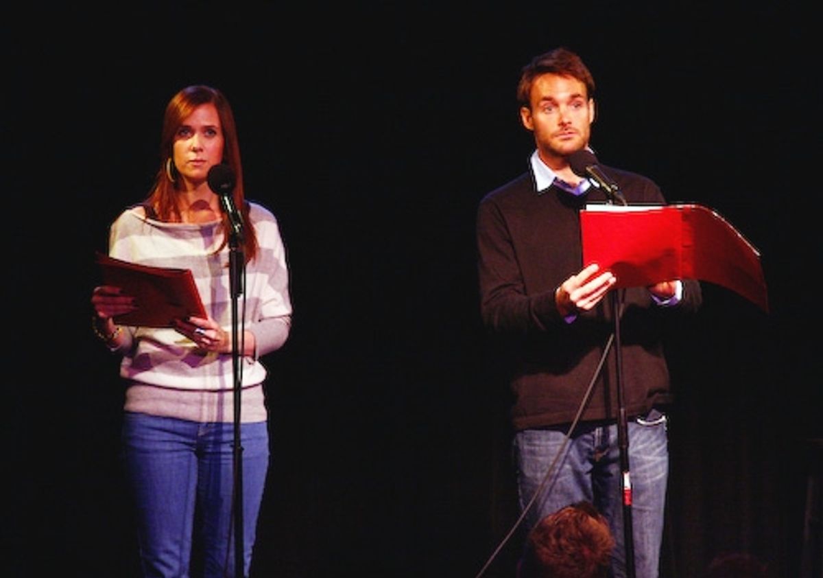 Kristen Wiig and Will Forte at 'Celeb Autobiography'  Welcomes Forte and Shepherd