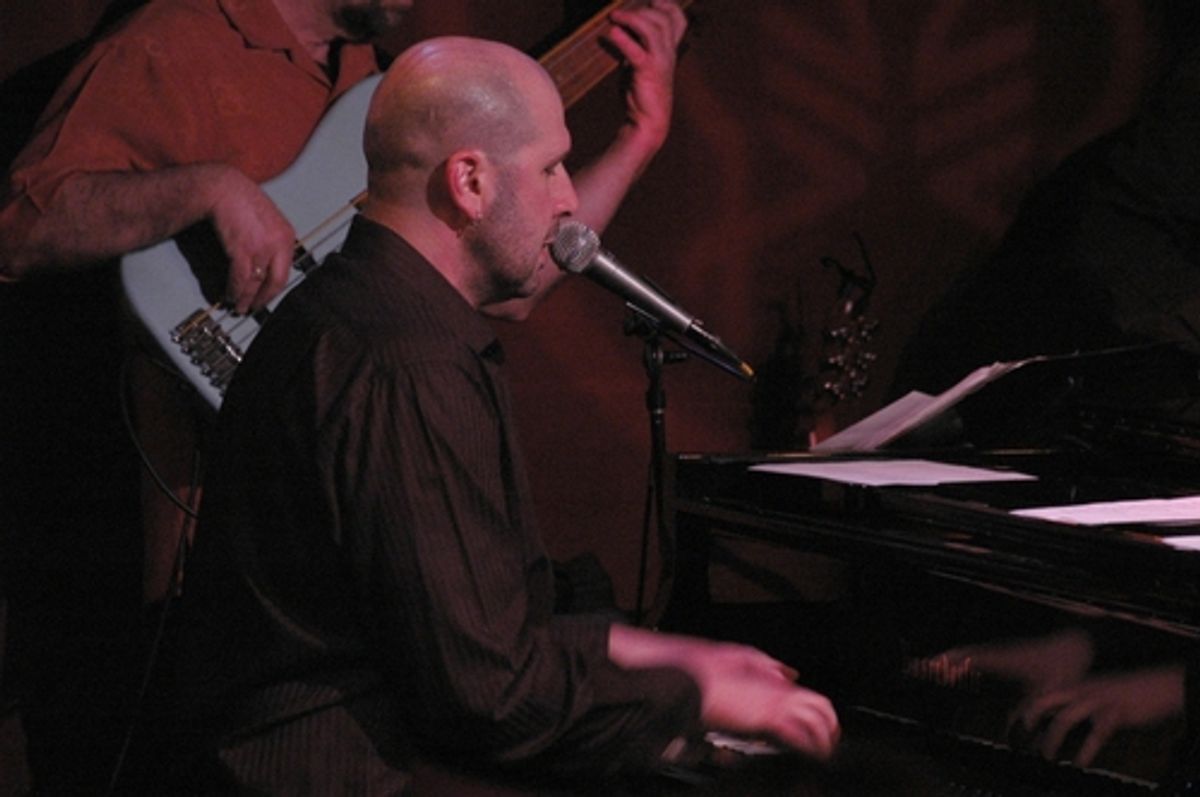 Jeremy Schonfeld singing 'Sarah-Jane' dedicated to his wife at Jeremy Schonfeld 37 Notebooks at Birdland