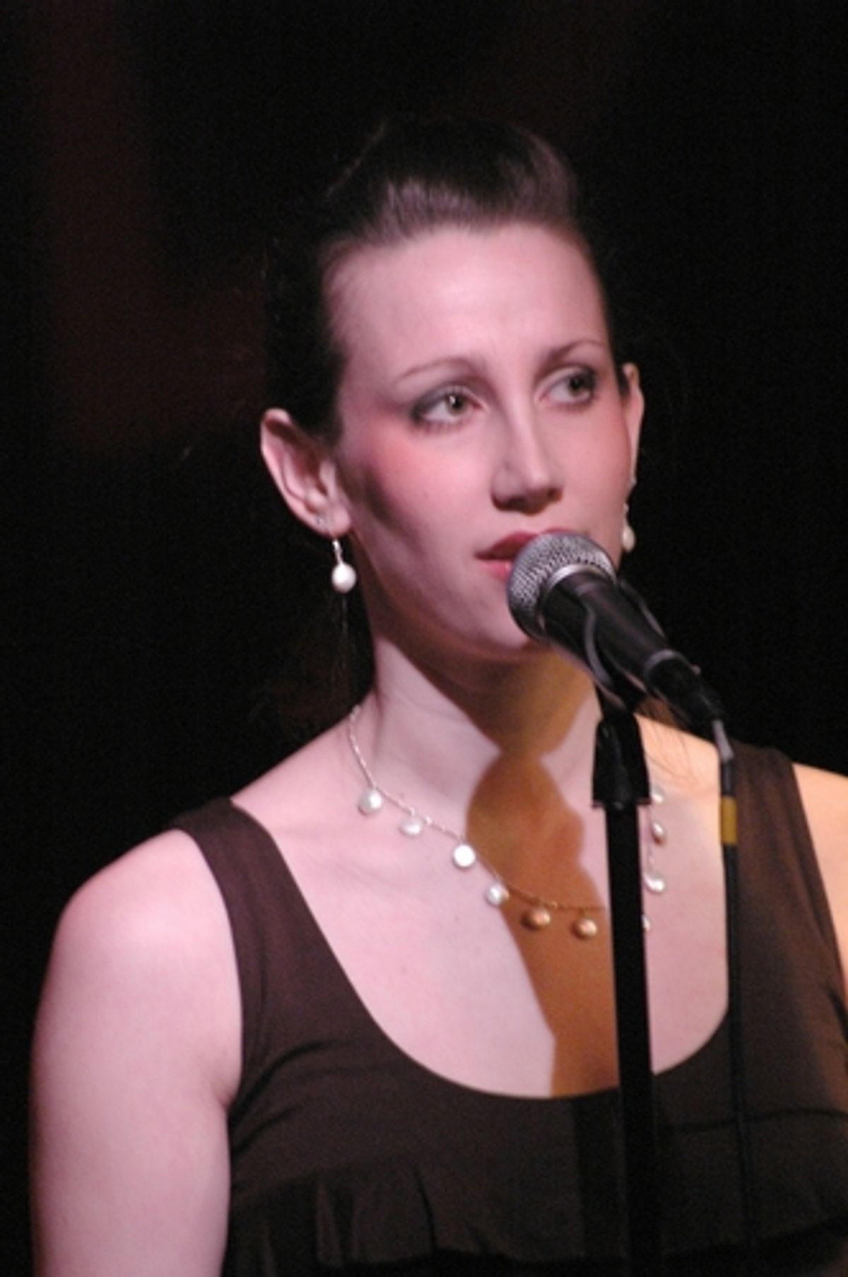Natalie Weiss at Jeremy Schonfeld 37 Notebooks at Birdland