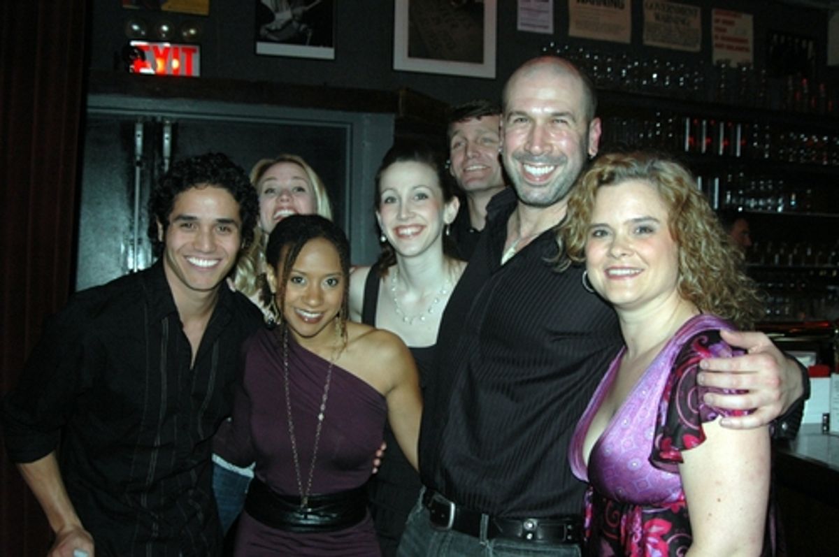 Adam Jacobs, Lauren Kennedy, Tracie Thoms, Natalie Weiss, Jarrod Emick, Jeremy Schonfeld, Julie Reyburn
 at 
