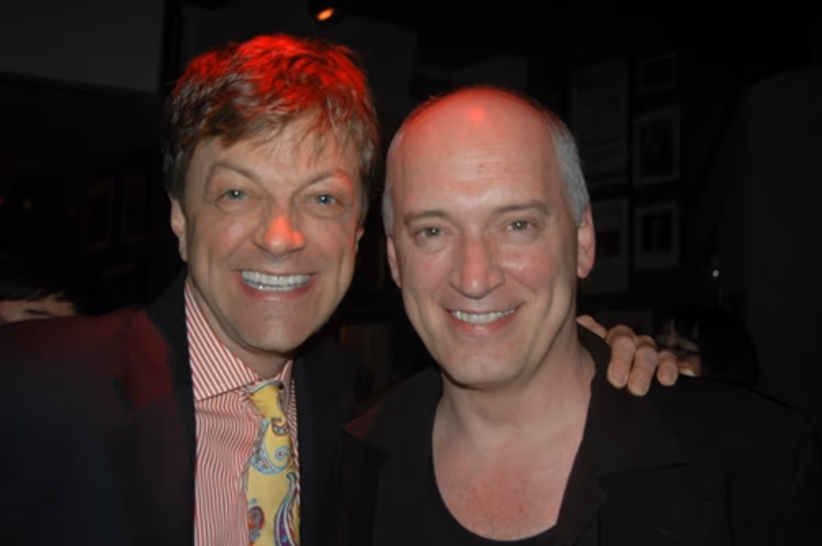 Jim Caruso and Donnie Kehr at Jeremy Schonfeld 37 Notebooks at Birdland