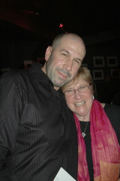 Jeremy Schonfeld and his mom Miriam Schonfeld
 Photo