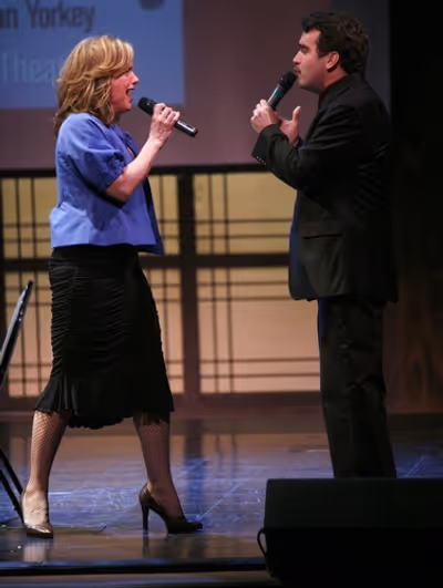 Alice Ripley and Brian d'Arcy James ( NEXT TO NORMAL ) Photo