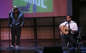 Stew and Daniel Breaker ( Passing Strange ) Photo