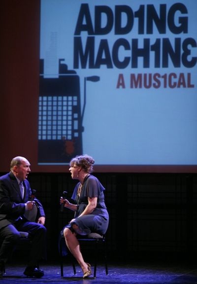 Joel Hatch and Amy Warren ( THE ADDING MACHINE ) Photo