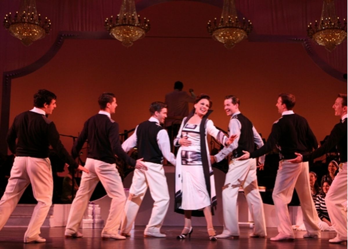 Beth Leavel and cast of NO, NO, NANETTE, at 'No, No, Nanette'