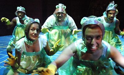 (Front L-R) Purva Bedi, Davina Cohen, (Rear L Ã¢â‚¬â€œR) Charles Hudson III Photo