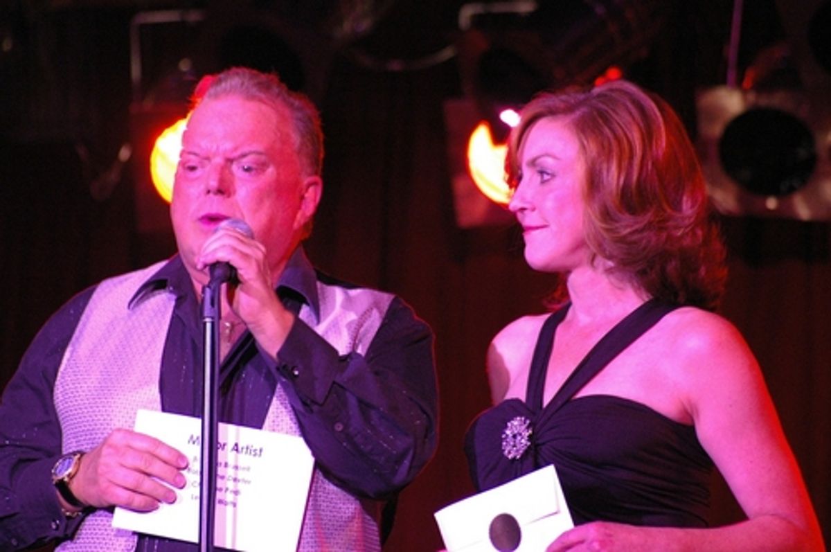 Leon Hall and  Andrea McArdle at 