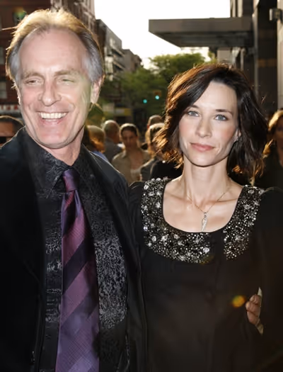 Keith Carradine and his wife Hayley Dumond Photo