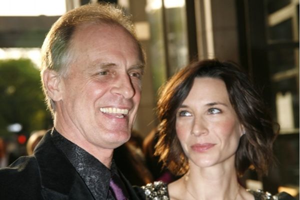 Keith Carradine and his wife Hayley Dumond Photo