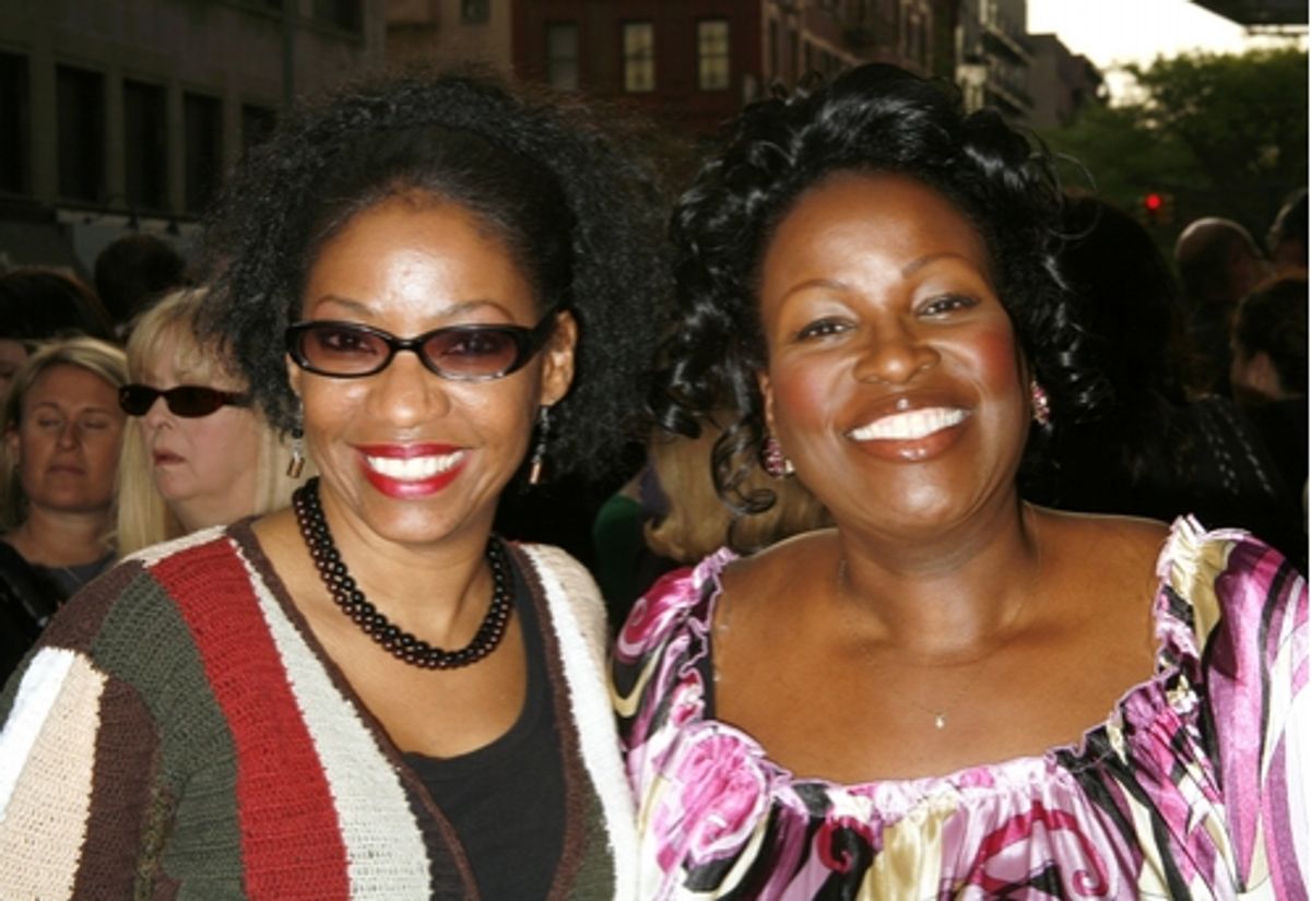 Adriane Lenox and Sharon Wilkins at 