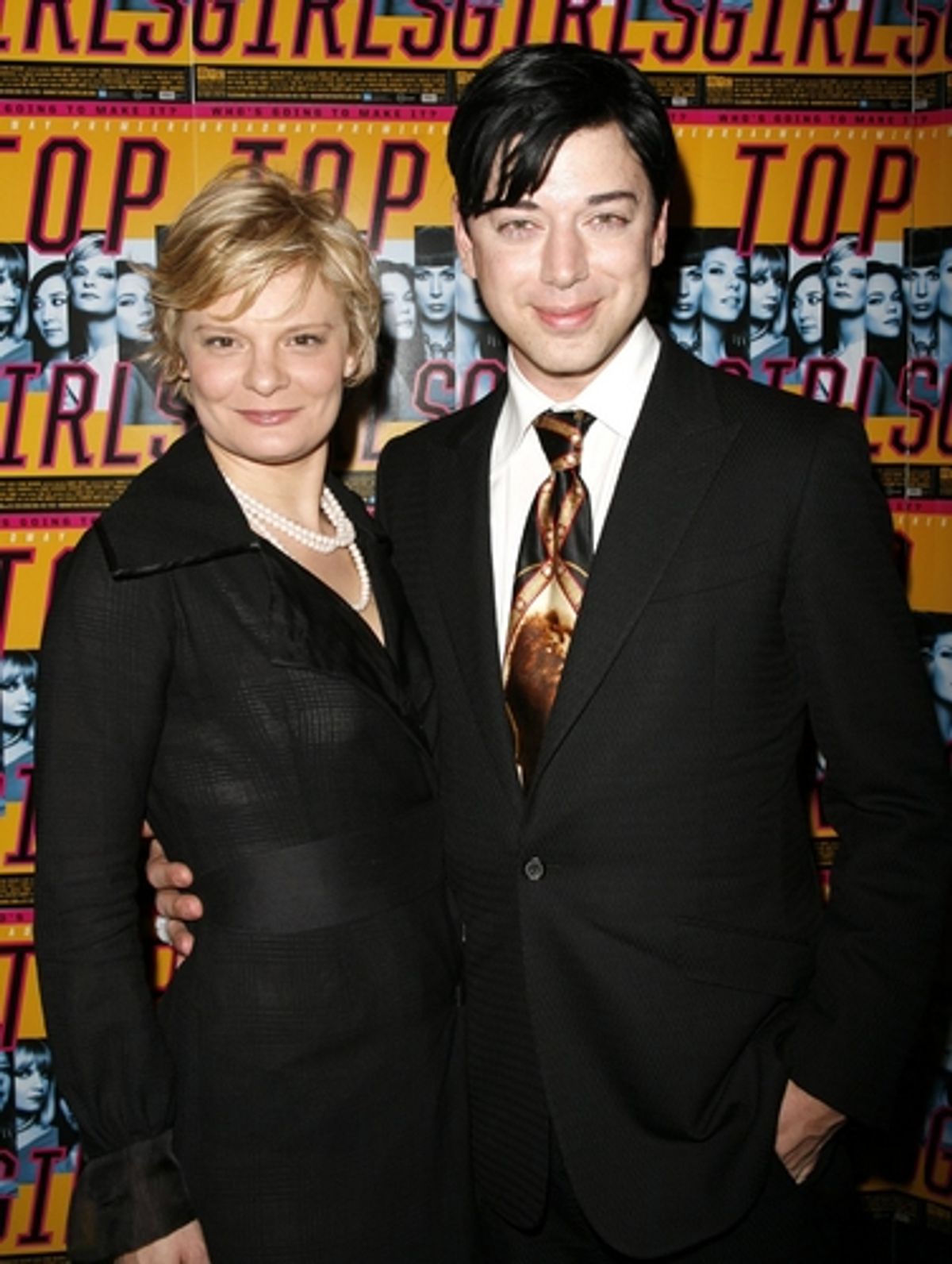 Martha Plimpton and Malan Breton at 