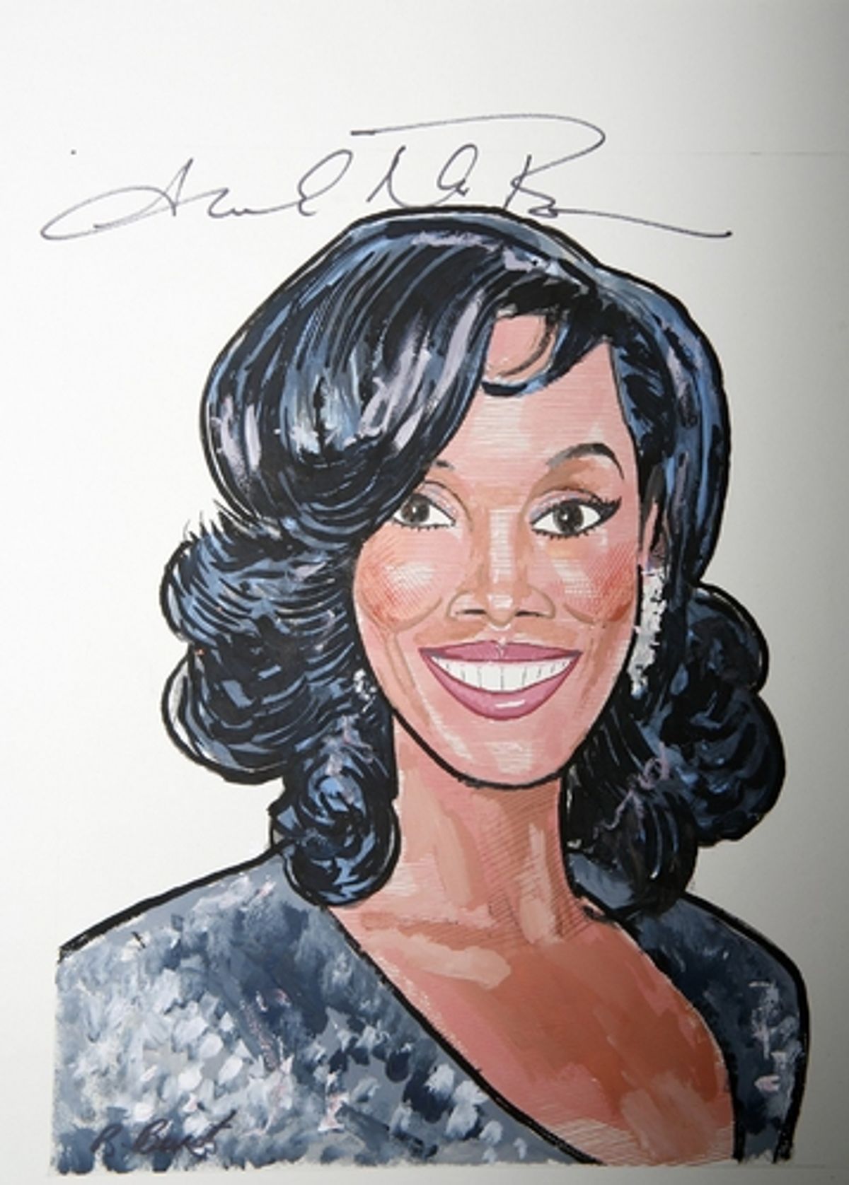 Anika Noni Rose's caricature
 at 