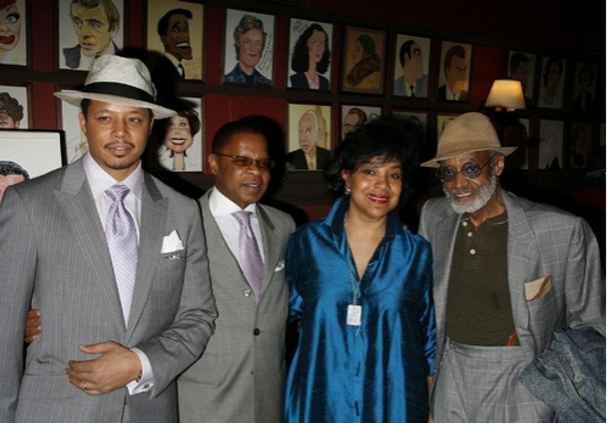 Terrence Howard, Stephn Byrd, Phylicia Rashad, and Melvin Van Peebles at 
