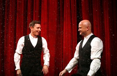 Arnie Burton and Cliff Saunders
 Photo