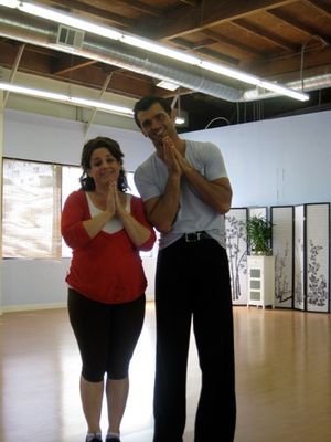 Marissa Jaret Winokur and Tony Dovolani Beg - literally! @ BroadwayWorld Marissa Jaret Winokur and Tony Dovolani Beg - literally! Photo