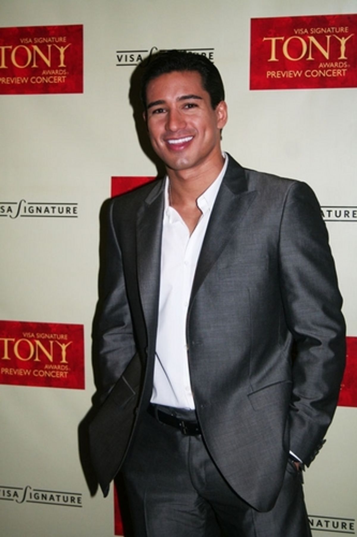 Mario Lopez at Visa Signature Tony Awards Preview Concert