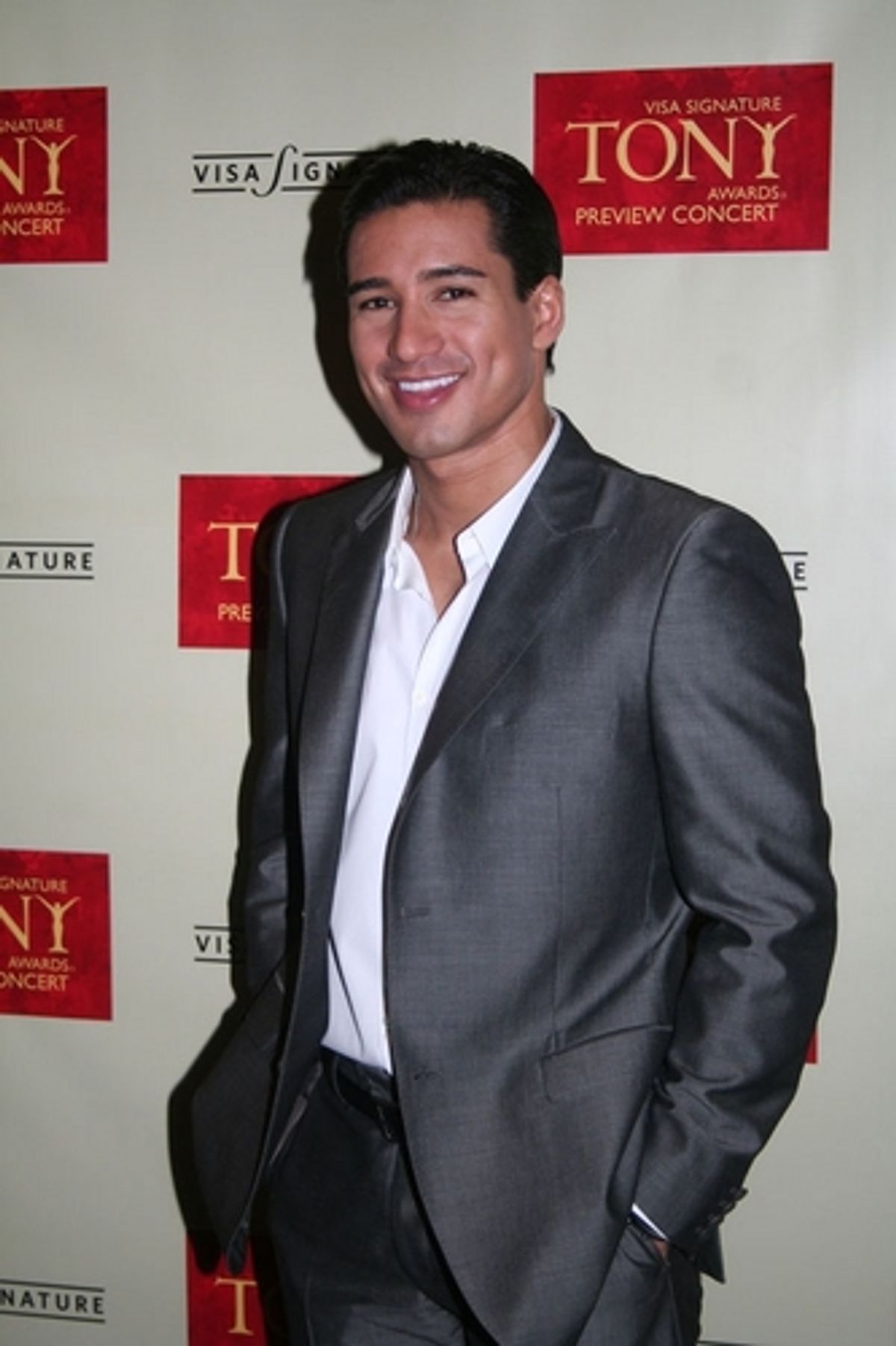 Mario Lopez at Visa Signature Tony Awards Preview Concert
