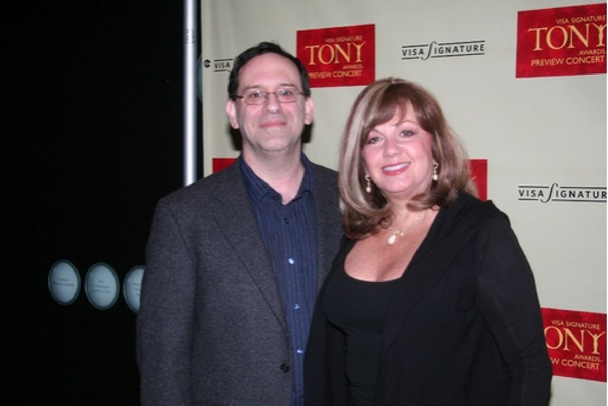 Howard Sherman and Charlotte St. Martin at Visa Signature Tony Awards Preview Concert