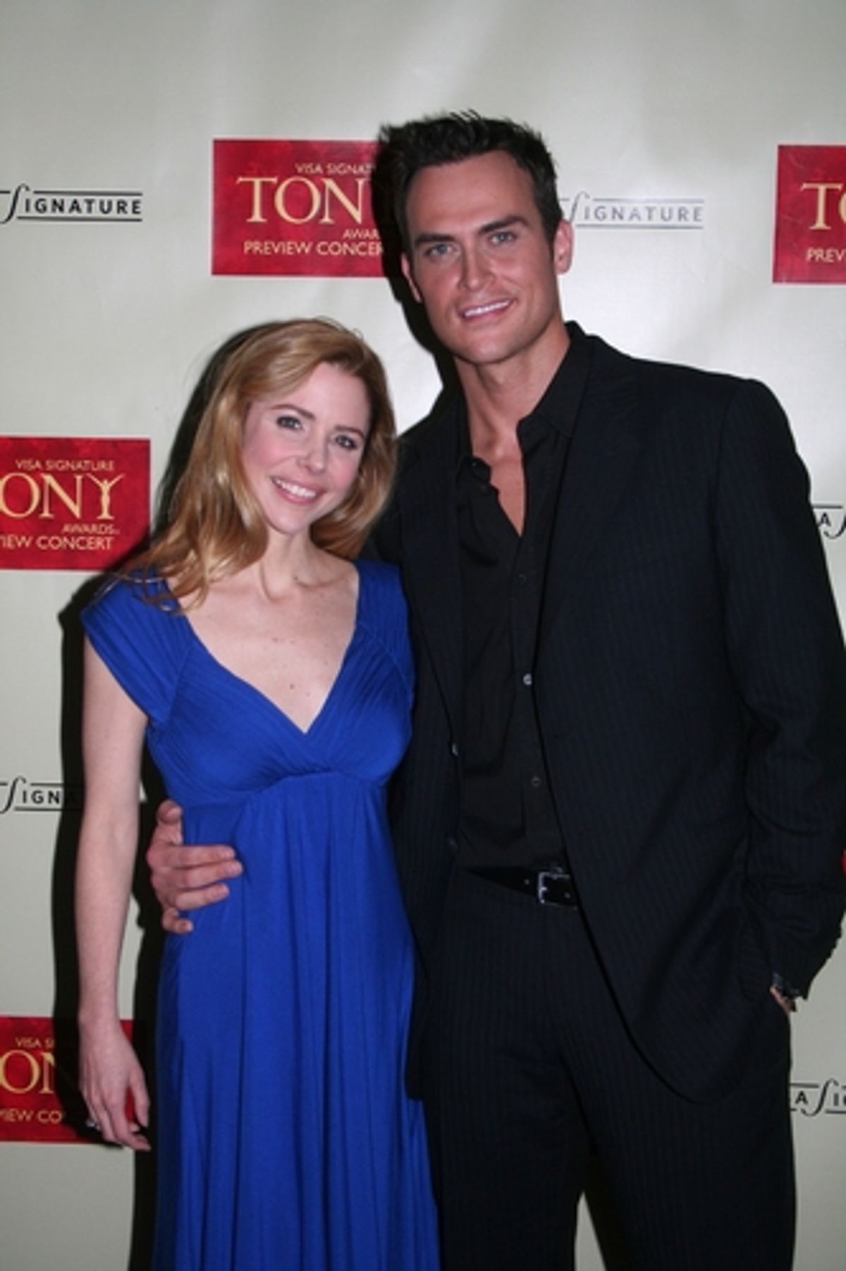 Kerry Butler and Cheyenne Jackson at 