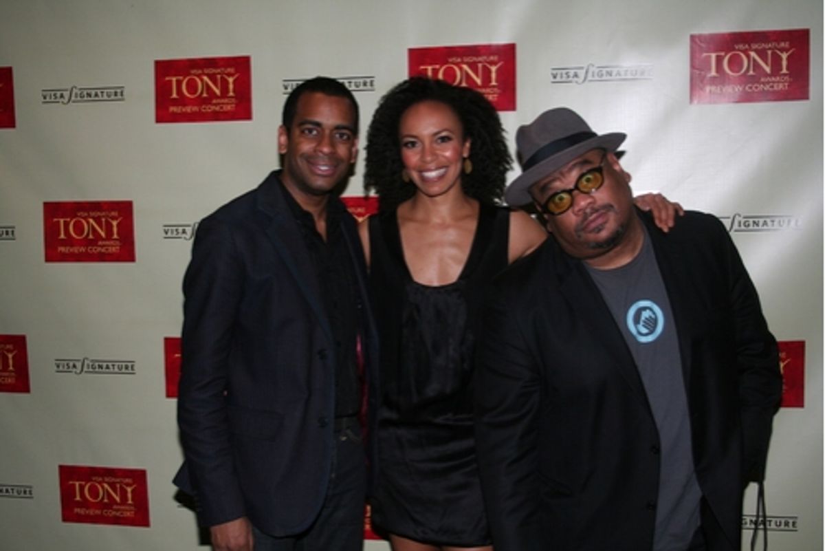 Daniel Breaker, Eisa Davis and Stew (Passing Strange) at Visa Signature Tony Awards Preview Concert