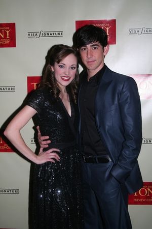 Laura Osnes and Max Crumm @ BroadwayWorld Laura Osnes and Max Crumm Photo
