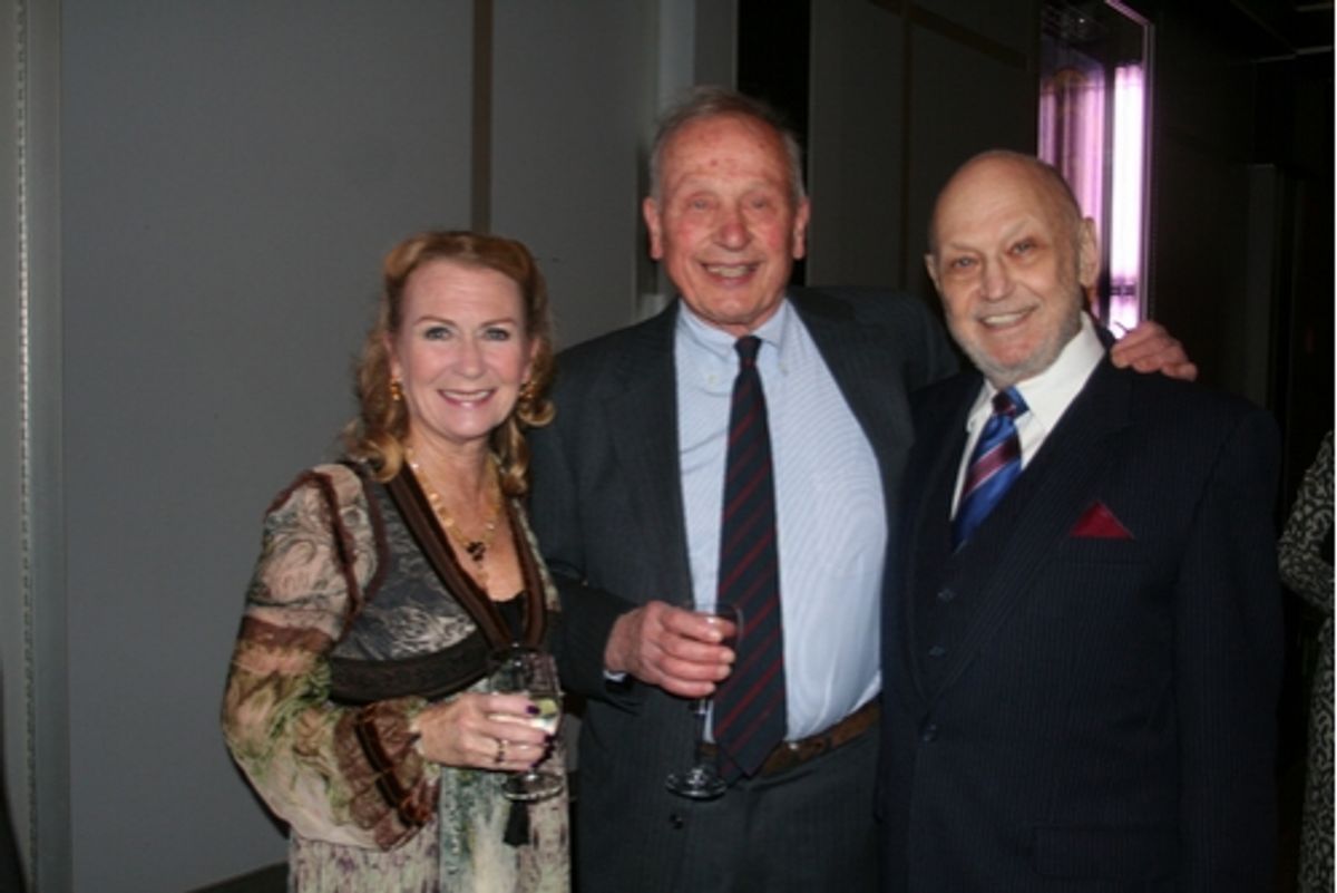 Juliet Mills, A.R. Gurney and Charles Strouse at 