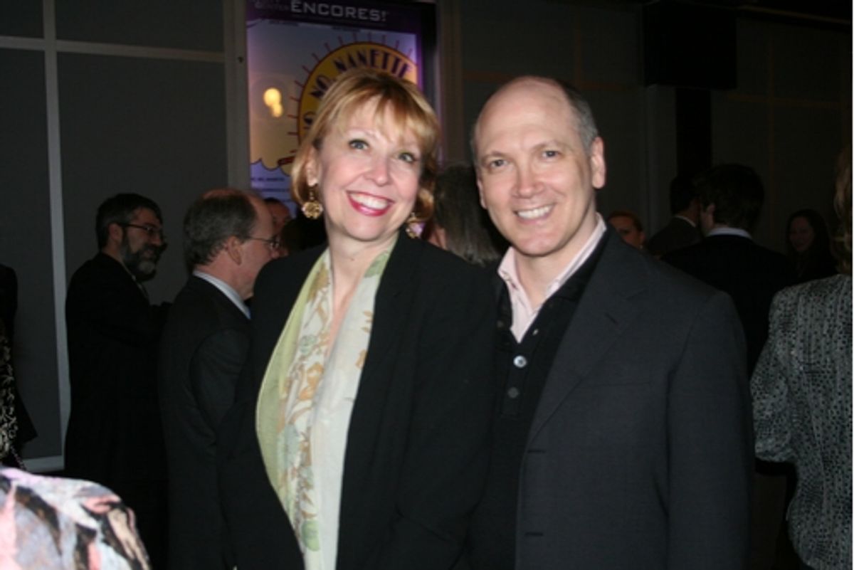 Julie Halston and Charles Busch at Encores! No, No Nanette's Final Performance