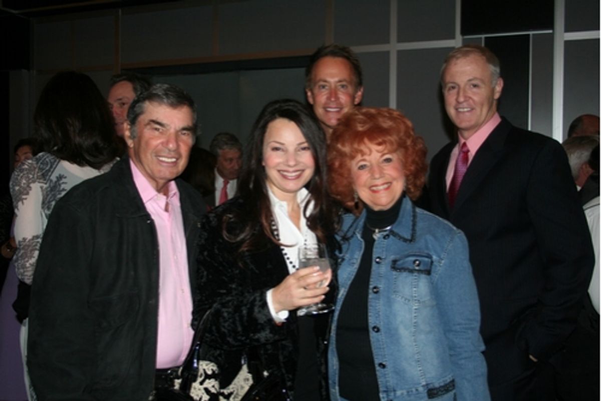 Morty Drescher, Fran Drescher, Peter Marc Jacobson, Sylvia Drescher and Bobby Harling at 
