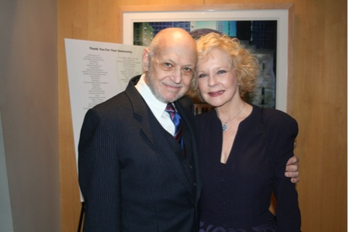 Charles Strouse and Penny Fuller at Encores! No, No Nanette's Final Performance