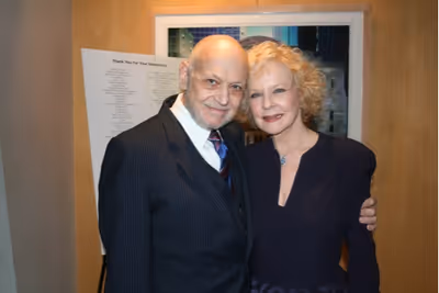 Charles Strouse and Penny Fuller Photo