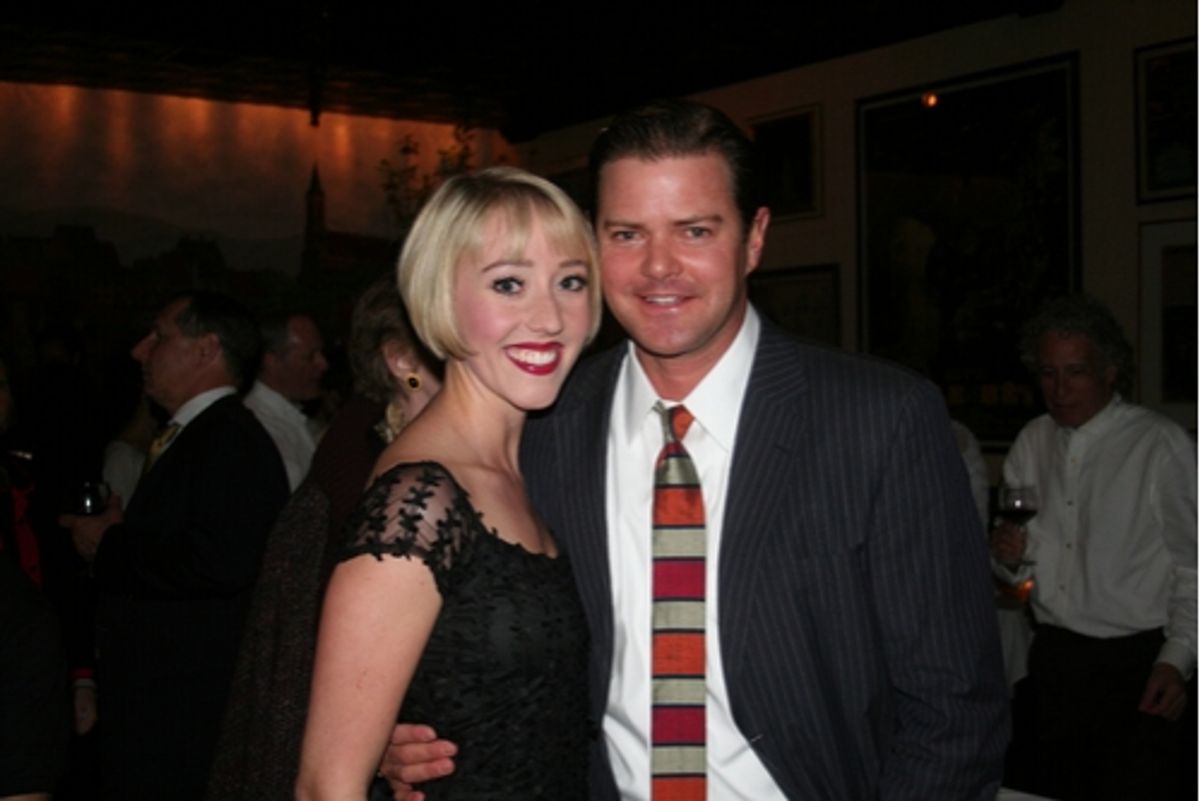 Kelly Sheehan and Clarke Thorell at Encores! No, No Nanette's Final Performance