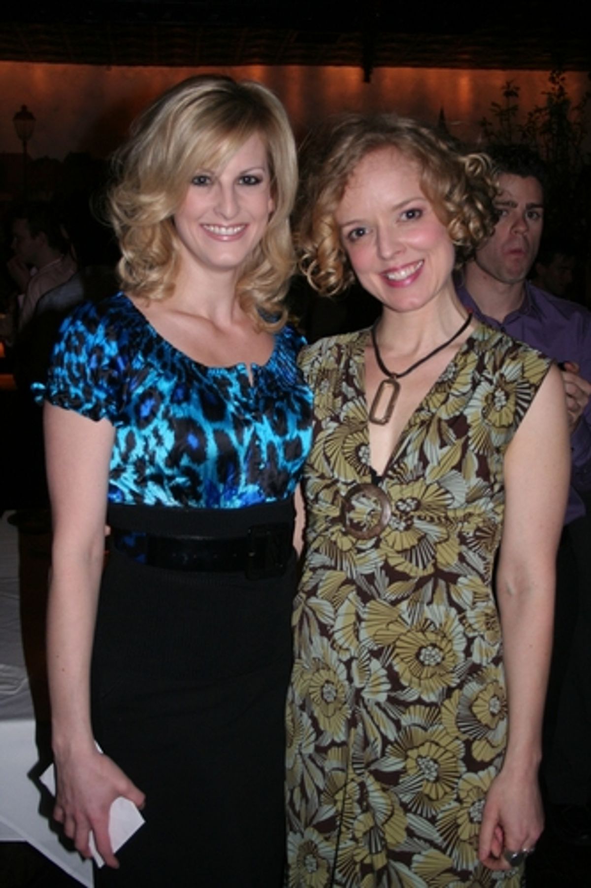 Angel Reda and Nancy Anderson at Encores! No, No Nanette's Final Performance