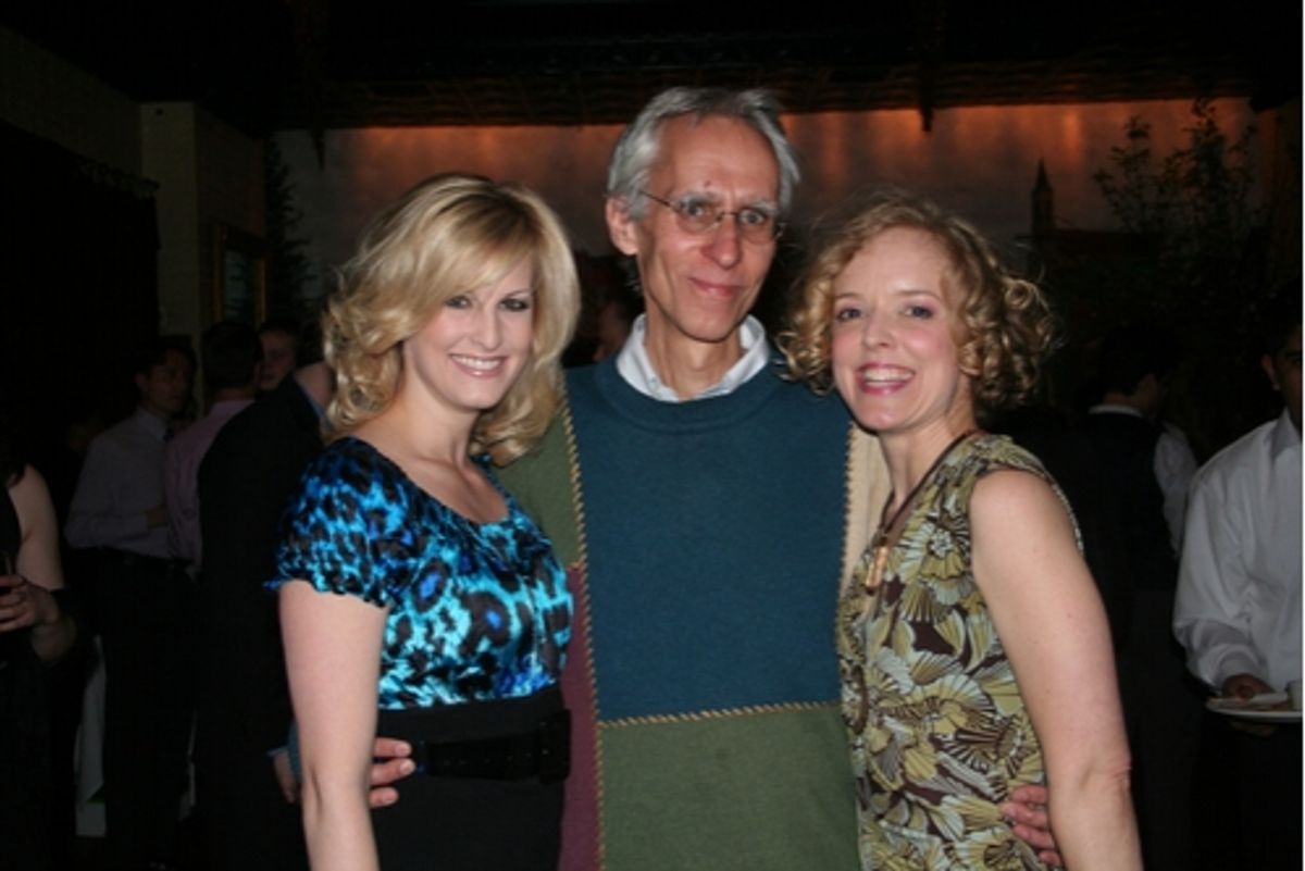 Angel Reda, David Ives and Nancy Anderson at Encores! No, No Nanette's Final Performance