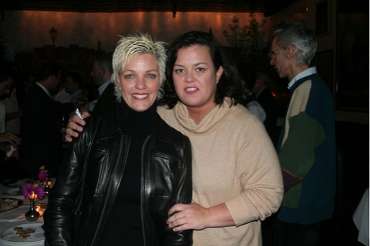 Kelli O'Donnell and Rosie O'Donnell (Pauline) at Encores! No, No Nanette's Final Performance